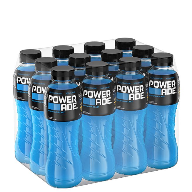 12 x Powerade Sportdryck 50 cl Mountain Blast